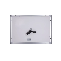Дзеркало Qtap Cardinal (CA1) 800х500 з LED-підсвічуванням Touch, з антизапотіванням, з димером, рег. темп. кольору (3000-6500K) Reverse QT0478C5080 - 9 фото
