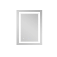 Зеркало Qtap Cardinal 600х800 с LED-подсветкой Touch, с антизапотеванием, с диммером, рег. темп. цвета (3000-6500K) QT0478C6080 - 3 фото