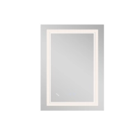 Зеркало Qtap Cardinal 600х800 с LED-подсветкой Touch, с антизапотеванием, с диммером, рег. темп. цвета (3000-6500K) QT0478C6080 - 5 фото