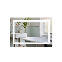 Дзеркало Qtap Cardinal 600х800 з LED-підсвічуванням Touch, з антизапотіванням, з димером, рег. темп. кольору (3000-6500K) QT0478C6080