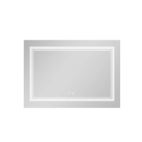 Зеркало Qtap Cardinal 1200х800 с LED-подсветкой Touch, с антизапотеванием, с диммером, рег. темп. цвета (3000-6500K) QT0478C12080 - 2 фото