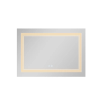 Зеркало Qtap Cardinal 1200х800 с LED-подсветкой Touch, с антизапотеванием, с диммером, рег. темп. цвета (3000-6500K) QT0478C12080 - 4 фото