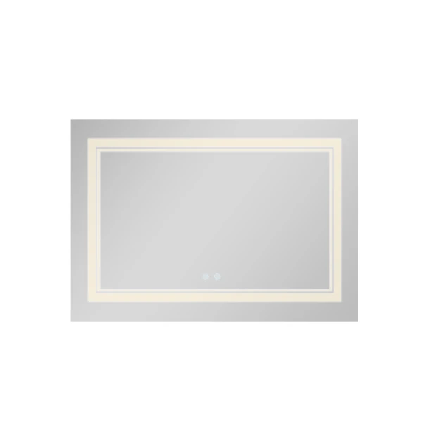 Зеркало Qtap Cardinal 1200х800 с LED-подсветкой Touch, с антизапотеванием, с диммером, рег. темп. цвета (3000-6500K) QT0478C12080 - 5 фото