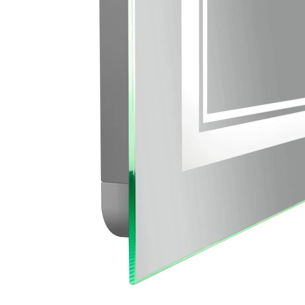 Зеркало Qtap Cardinal 1200х800 с LED-подсветкой Touch, с антизапотеванием, с диммером, рег. темп. цвета (3000-6500K) QT0478C12080 - 7 фото