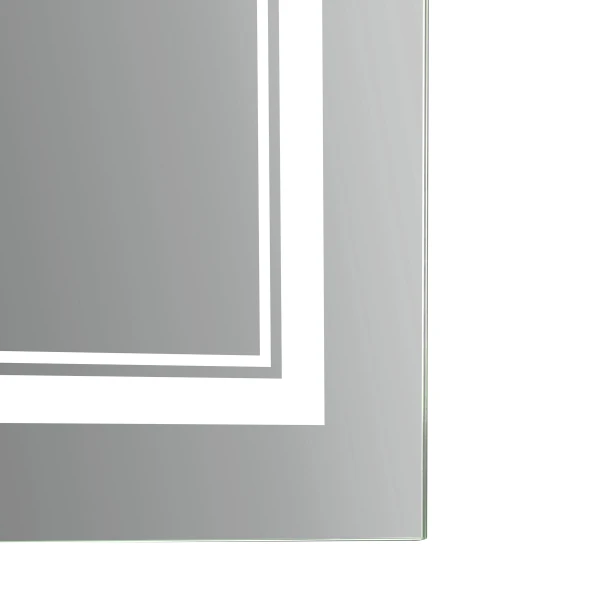 Зеркало Qtap Cardinal 1200х800 с LED-подсветкой Touch, с антизапотеванием, с диммером, рег. темп. цвета (3000-6500K) QT0478C12080 - 8 фото