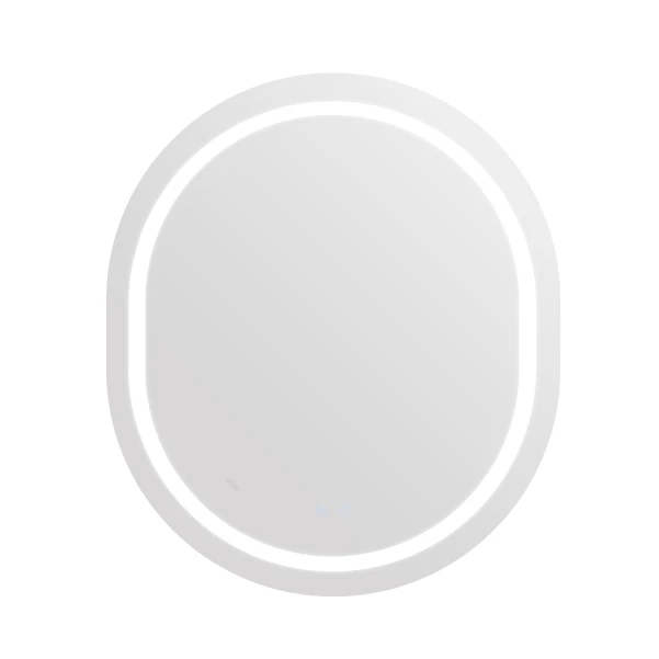 Зеркало Qtap Gemini 800х700 с LED-подсветкой Touch, с антизапотеванием, с диммером, рег. темп. цвета (3000-6500K) Reverse QT2578R8070 - 3 фото