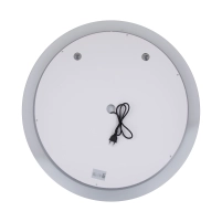 Дзеркало Qtap Taurus R800 з LED-підсвічуванням Touch, з антизапотіванням, з димером, рег. темп. кольору (3000-6500K) QT2478R807 - 6 фото