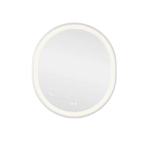 Дзеркало Qtap Gemini 800х700 з LED-підсвічуванням Touch, з антизапотіванням, з димером, рег. темп. кольору (3000-6500K) Reverse QT2578R8072B - 3 фото
