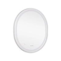 Дзеркало Qtap Gemini 800х700 з LED-підсвічуванням Touch, з антизапотіванням, з димером, рег. темп. кольору (3000-6500K) Reverse QT2578R8072B - 6 фото