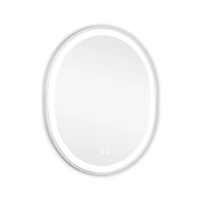 Дзеркало Qtap Gemini 800х700 з LED-підсвічуванням Touch, з антизапотіванням, з димером, рег. темп. кольору (3000-6500K) Reverse QT2578R8072B - 7 фото