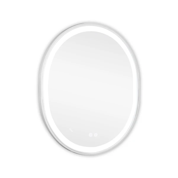 Дзеркало Qtap Gemini 800х700 з LED-підсвічуванням Touch, з антизапотіванням, з димером, рег. темп. кольору (3000-6500K) Reverse QT2578R8072B - 7 фото