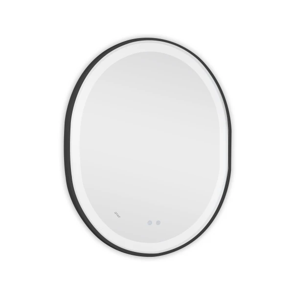 Зеркало Qtap Gemini 800х700 с LED-подсветкой Touch, с антизапотеванием, с диммером, рег. темп. цвета (3000-6500K) Reverse QT2578R8072B - 6 фото