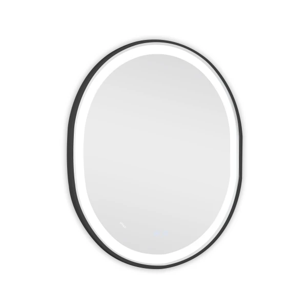 Зеркало Qtap Gemini 800х700 с LED-подсветкой Touch, с антизапотеванием, с диммером, рег. темп. цвета (3000-6500K) Reverse QT2578R8072B - 7 фото