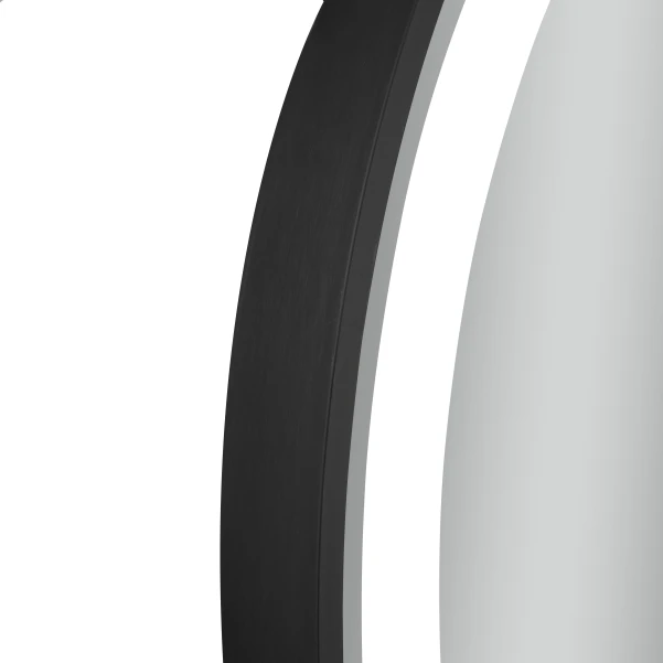 Зеркало Qtap Gemini 800х700 с LED-подсветкой Touch, с антизапотеванием, с диммером, рег. темп. цвета (3000-6500K) Reverse QT2578R8072B - 9 фото