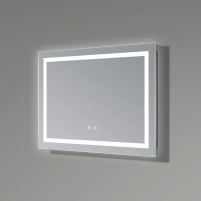 Зеркало Qtap Mideya (DC-F613) 700х500 с LED-подсветкой Touch, с антизапотеванием, диммером QT2078NCF7050W - 7 фото