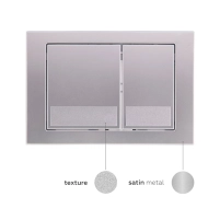 Панель смыва для унитаза Qtap Nest QT0111M06029SAT - 3 фото