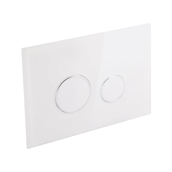 Набор инсталляция 4 в 1 Qtap Nest ST с круглой панелью смыва QT0133M425V1164GW - 4 фото
