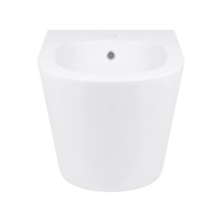 Биде подвесное Qtap Swan 520х360х320 White QT16555378W - 2 фото