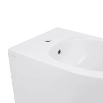 Биде подвесное Qtap Swan 520х360х320 White QT16555378W - 4 фото
