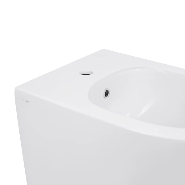 Биде подвесное Qtap Swan 520х360х320 White QT16555378W - 4 фото