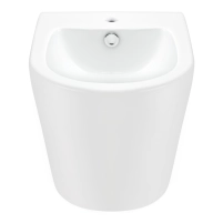 Биде подвесное Qtap Scorpio 515x370x350 White QT14551380GW - 2 фото