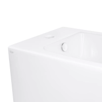 Биде подвесное Qtap Tern 520x350x320 White QT17551303GW - 4 фото