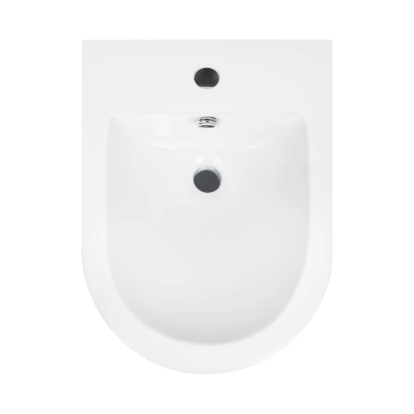 Біде підвісне Qtap Robin 515х370х350 White QT13551381GW - 6 фото