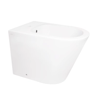 Биде напольное Qtap Stork/Swan 560х360х410 White QT15443378W
