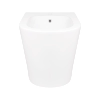 Биде напольное Qtap Stork/Swan 560х360х410 White QT15443378W - 2 фото