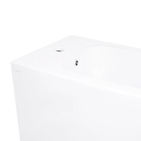 Биде напольное Qtap Stork/Swan 560х360х410 White QT15443378W - 4 фото