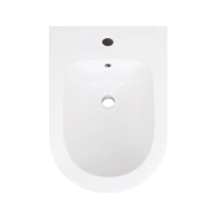 Биде напольное Qtap Stork/Swan 560х360х410 White QT15443378W - 6 фото