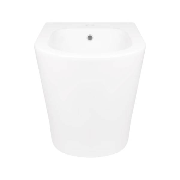 Биде напольное Qtap Stork/Swan 560х360х410 White QT15443378W - 2 фото