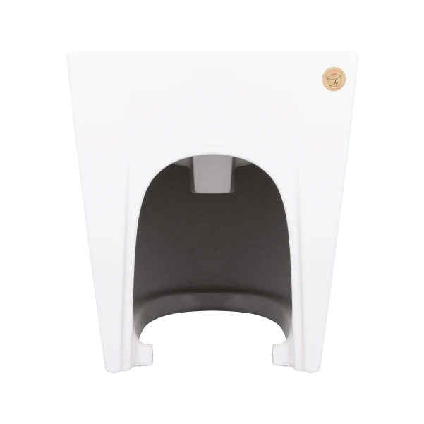 Биде напольное Qtap Stork/Swan 560х360х410 White QT15443378W - 5 фото