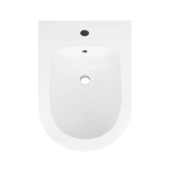 Биде напольное Qtap Stork/Swan 560х360х410 White QT15443378W - 6 фото