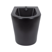 Біде підлогове Qtap Scorpio 530x360x395 Matt black QT14441003CMB - 2 фото