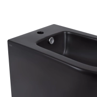 Біде підлогове Qtap Scorpio 530x360x395 Matt black QT14441003CMB - 4 фото