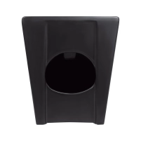 Биде напольное Qtap Robin 565x360x405 Matt black QT13442141CMB - 5 фото