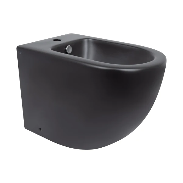 Биде напольное Qtap Robin 565x360x405 Matt black QT13442141CMB