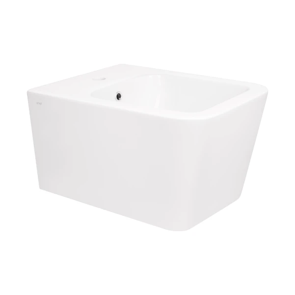 Биде подвесное Qtap Crow 485х340х290 мм White QT05555371W