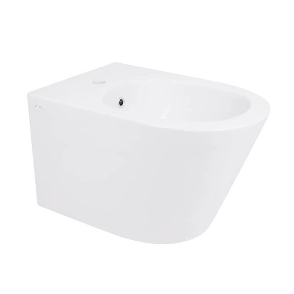 Биде подвесное Qtap Swan 485х360х320 мм, White QT16555379W