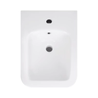 Биде подвесное Qtap Crow 520х360х290 White QT05555370W - 6 фото