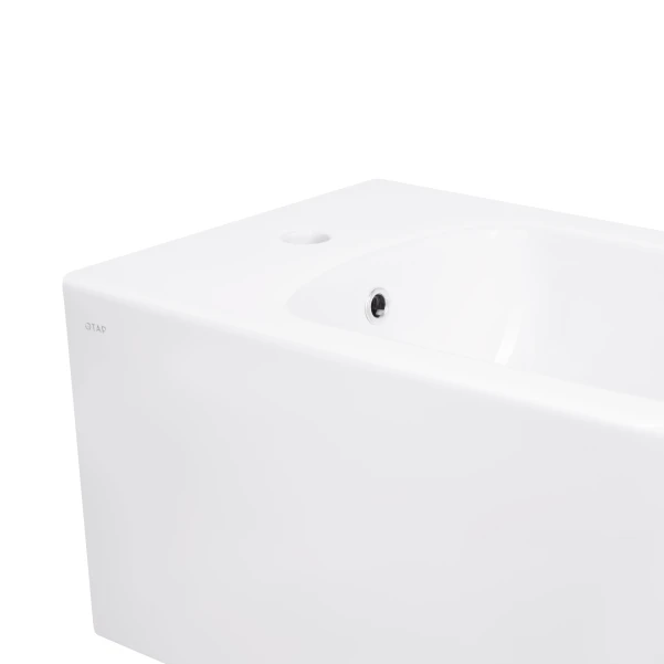 Биде подвесное Qtap Crow 520х360х290 White QT05555370W - 4 фото