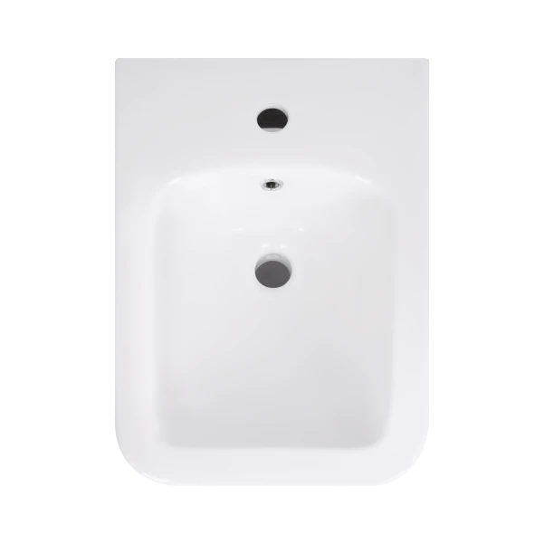 Биде подвесное Qtap Crow 520х360х290 White QT05555370W - 6 фото