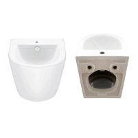 Комплект Qtap Robin 2 в 1: унитаз подвесной Ultra Quiet + биде подвесное - 5 фото