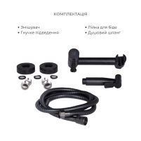 Комплект Qtap Crow 2 в 1: унітаз підвісний Rimless + біде підвісне - 6 фото