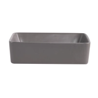 Комплект Qtap Tern Stone grey 3 в 1: унитаз подвесной Ultra Quiet + биде подвесное + раковина накладная QTTERSG49162 - 9 фото