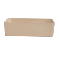Комплект Qtap Tern Beige 3 в 1: унитаз подвесной Ultra Quiet + биде подвесное + раковина накладная QTTERSB49163 - 9 фото