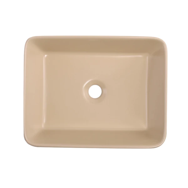 Комплект Qtap Tern Beige 3 в 1: унитаз подвесной Ultra Quiet + биде подвесное + раковина накладная QTTERSB49163 - 10 фото