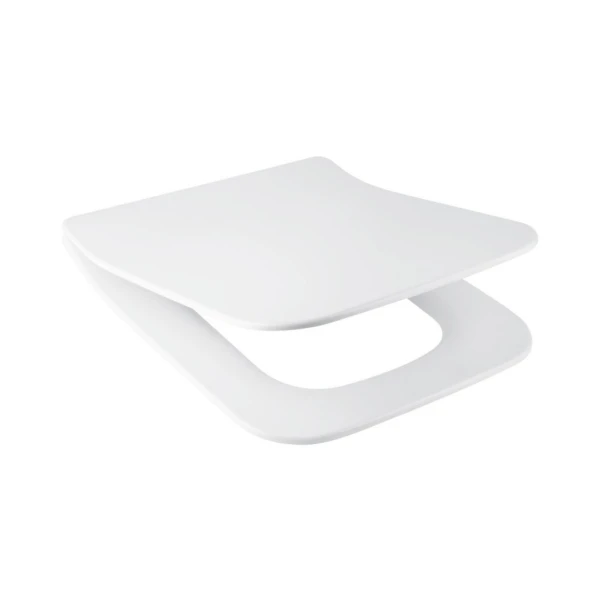 Сиденье для унитаза Qtap (Crow 520,640) с микролифтом Slim QT0599SC2170W - 2 фото