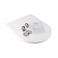 Сиденье для унитаза Qtap (Jay 520,640, Swan 520,640) с микролифтом Slim QT1699SC5176W - 6 фото